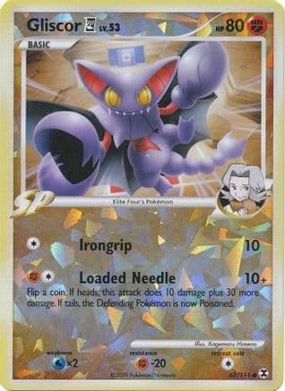 Gliscor E4 (Cracked Ice) 062/111 - Miscellaneous Cards & Products Reverse Holofoil