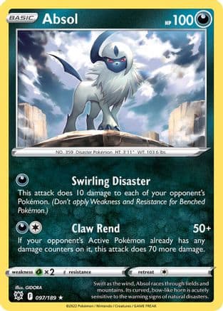 Absol 097/189 - Deck Exclusives