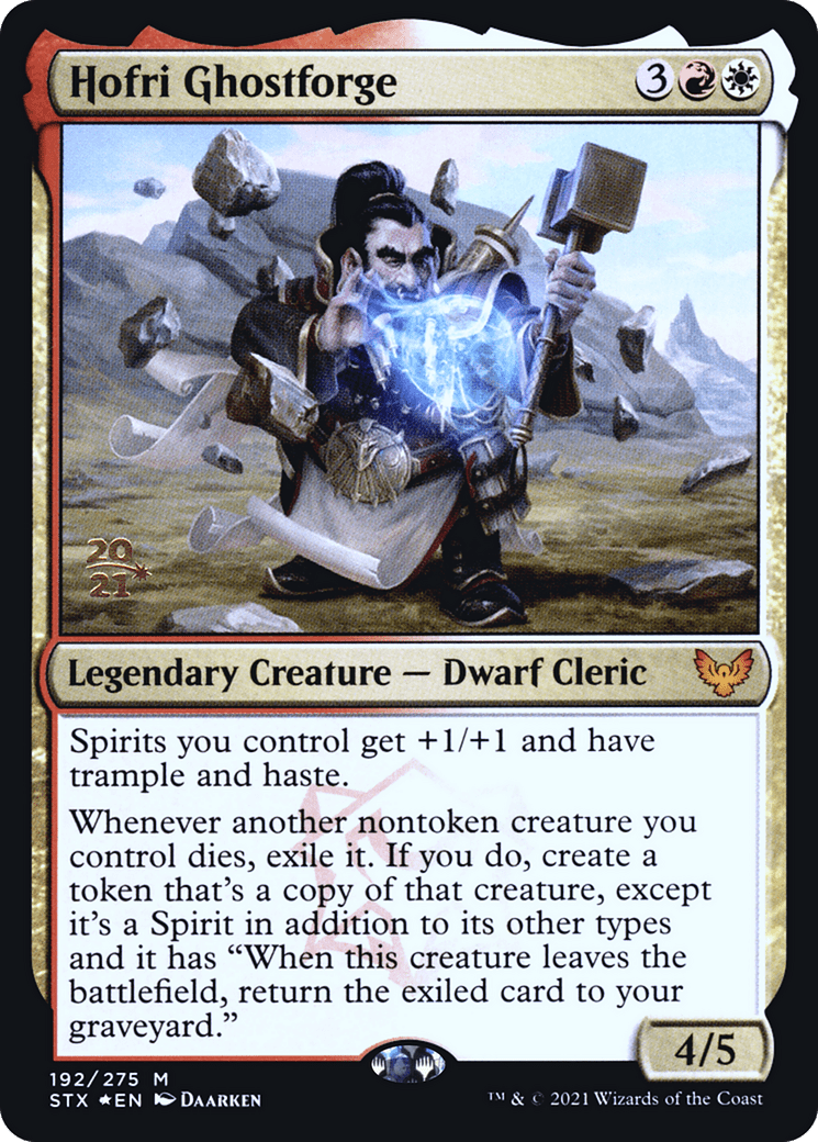 Hofri Ghostforge (PSTX-192S) - Strixhaven: School of Mages Promos Foil