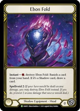 Ebon Fold (Golden) - FAB072 (FAB072) - Flesh and Blood: Promo Cards