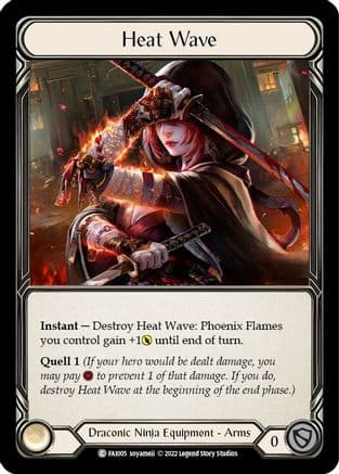 Heat Wave (FAI005) - Blitz Deck: Uprising - Fai