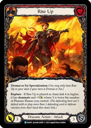 Rise Up (FAI007) - Blitz Deck: Uprising - Fai