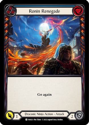 Ronin Renegade (Blue) (FAI023) - Blitz Deck: Uprising - Fai