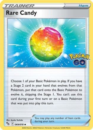 Rare Candy 069/78 - Pokemon GO