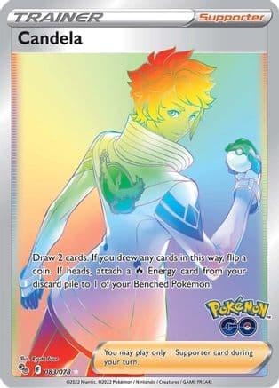 Candela (Secret) 083/78 - Pokemon GO Holofoil