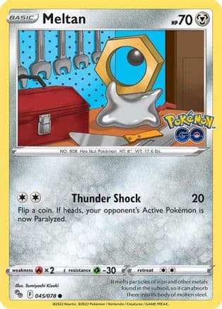 Meltan 045/78 - Pokemon GO Reverse Holofoil