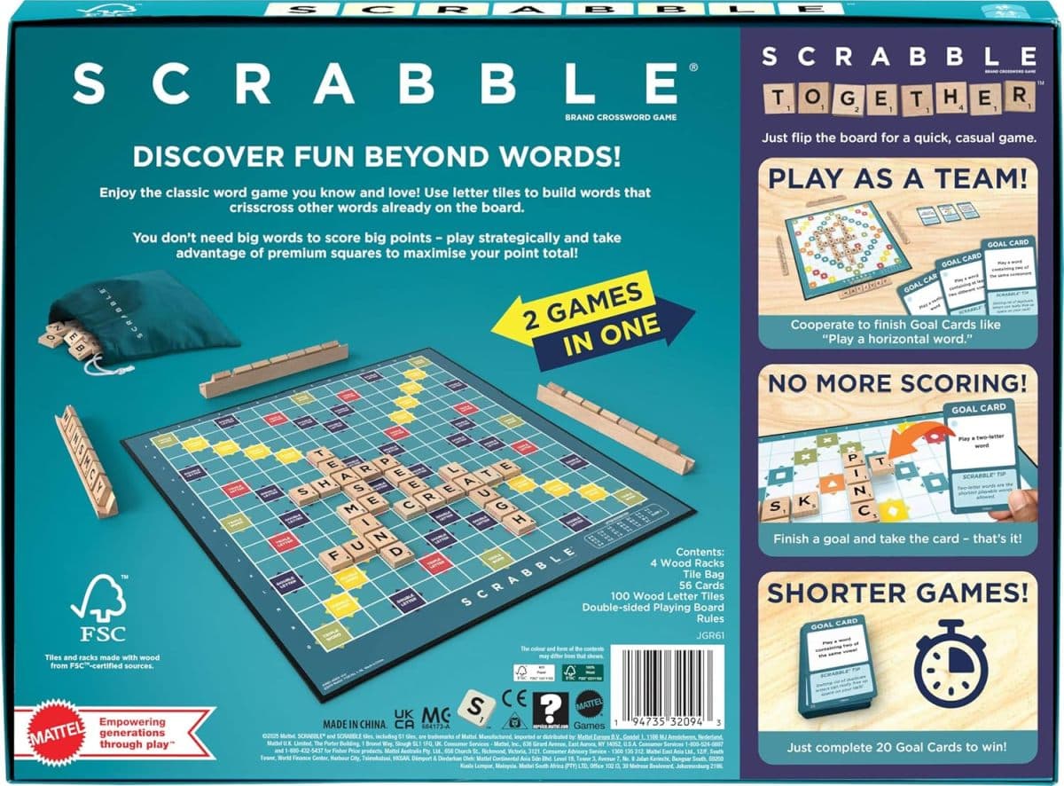 Scrabble | Wood