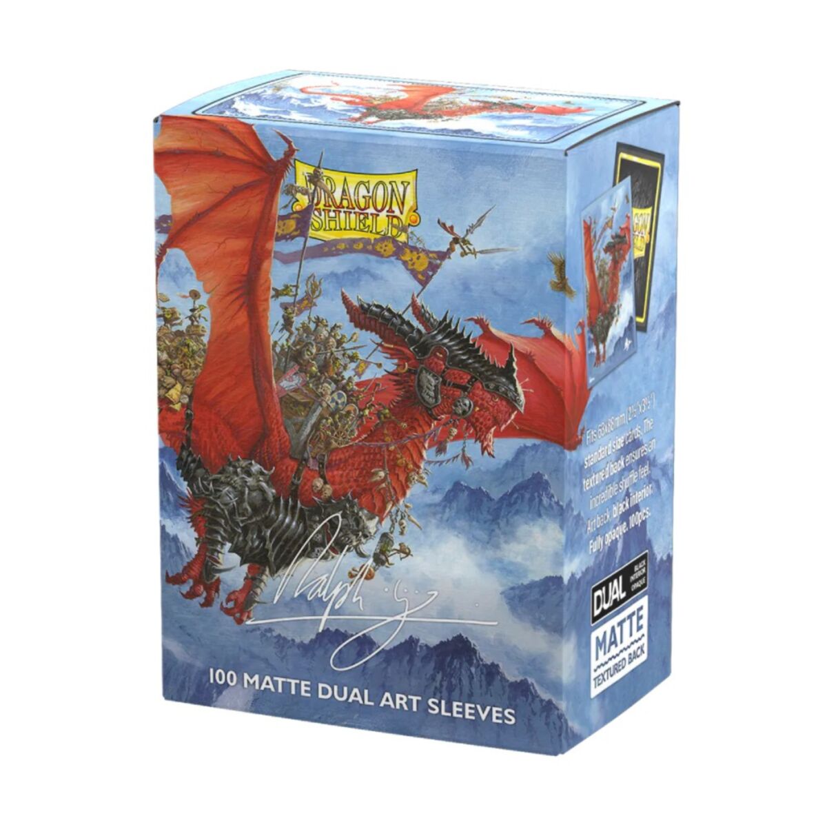 Dragon Shield | Standard Size Sleeves | 100ct | The Raid (Matte Dual Art)