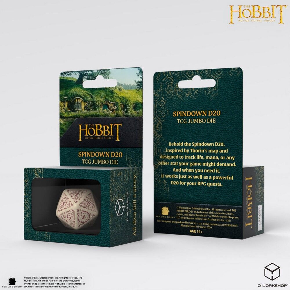 The Hobbit | Jumbo Spindown D20 | Terra