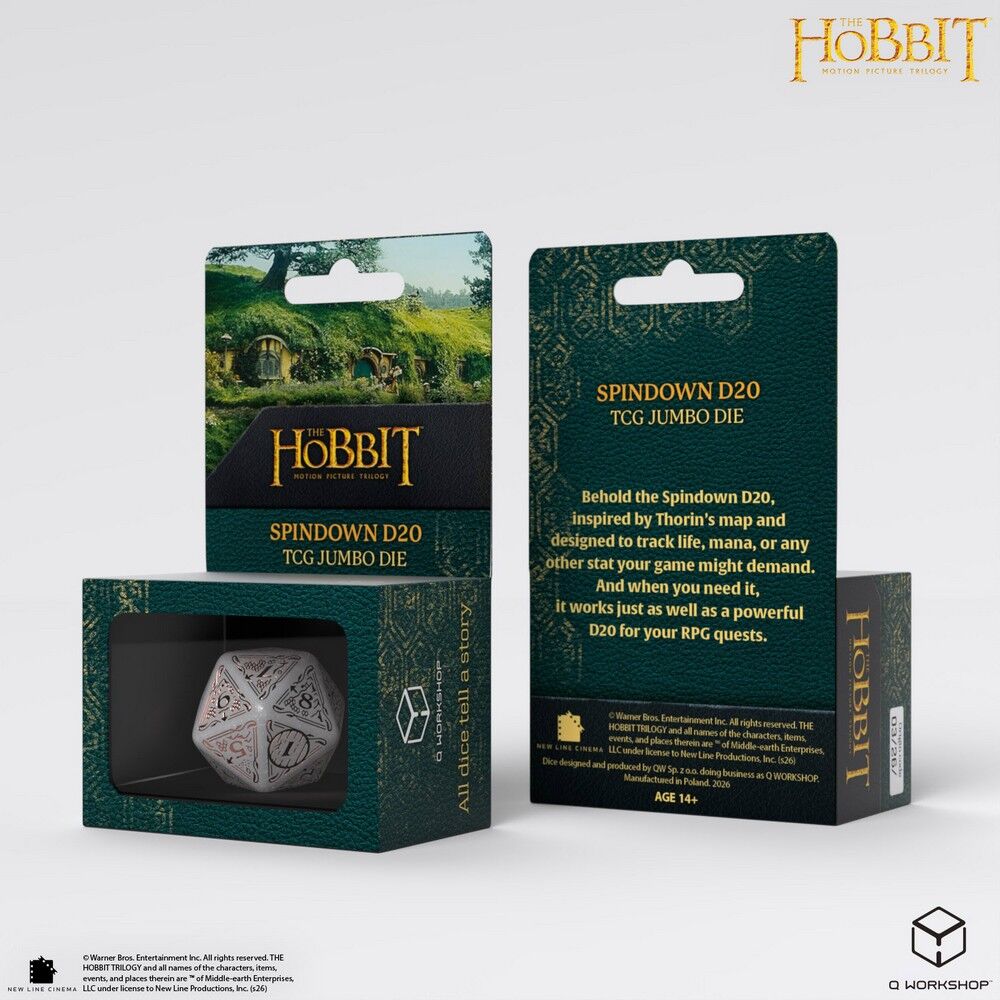 The Hobbit | Jumbo Spindown D20 | Radiant
