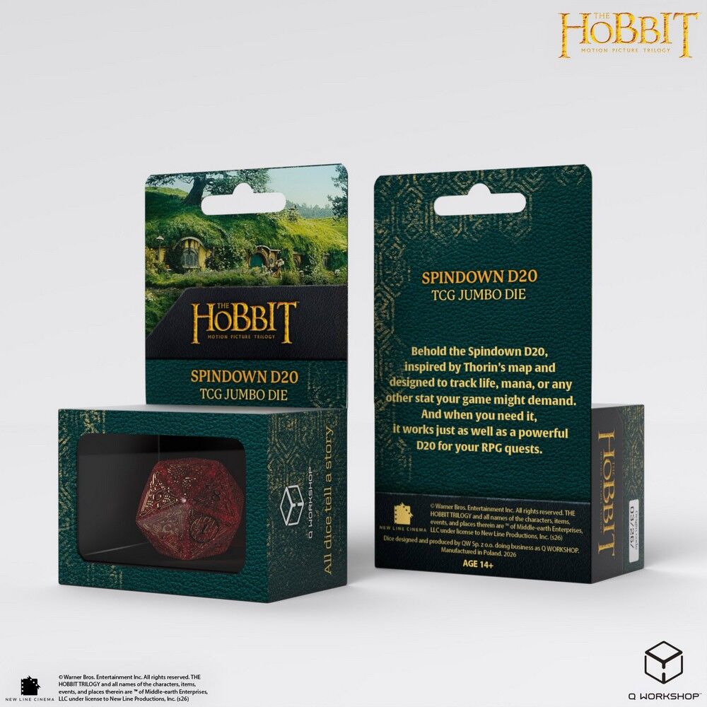 The Hobbit | Jumbo Spindown D20 | Ember