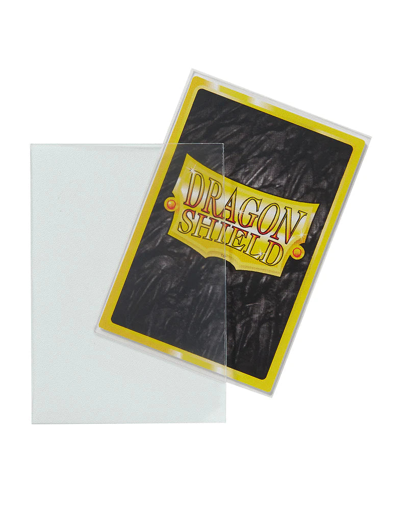 Dragon Shield | Japanese Size Sleeves | 60ct | Clear (Matte)
