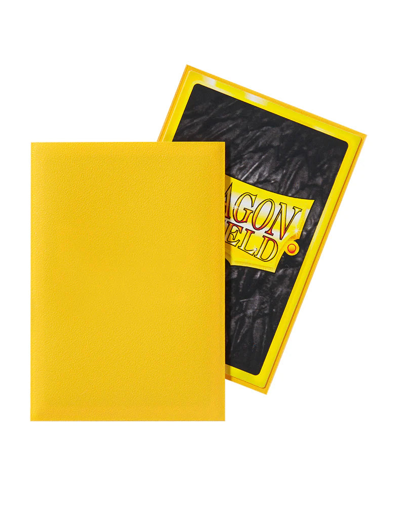 Dragon Shield | Japanese Size Sleeves | 60ct | Yellow (Matte)