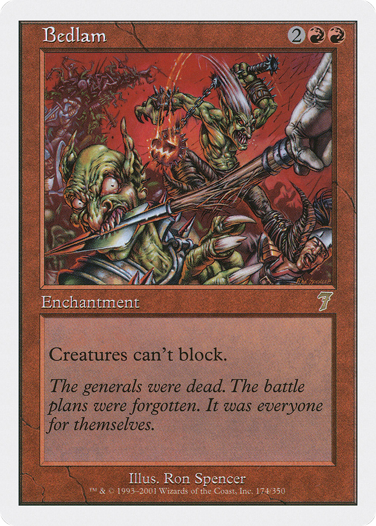 Bedlam (7ED-174) - Seventh Edition