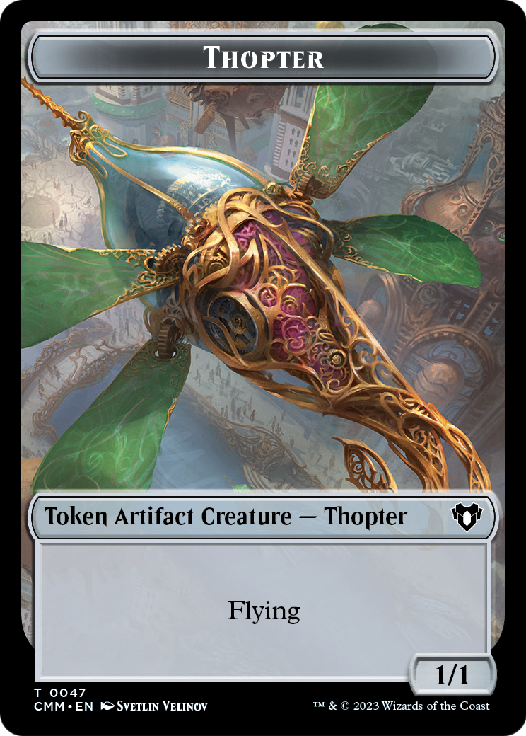 Thopter (TCMM-047) - Commander Masters Tokens Foil