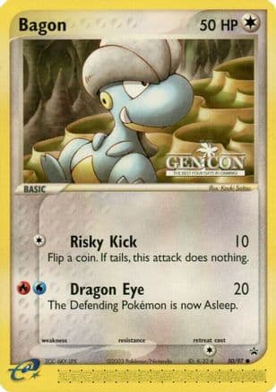 Bagon (Gen Con 2004 Promo) 50/97 - Nintendo Promos