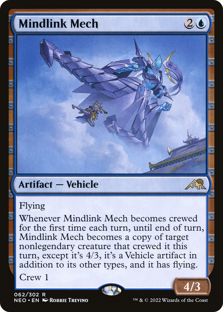 Mindlink Mech (NEO-062) - Kamigawa: Neon Dynasty