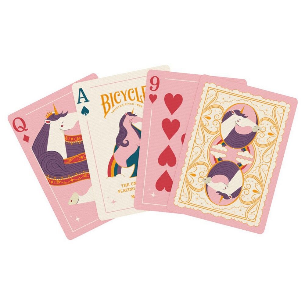 Bicycle Playing Cards | Unicorn - Pink