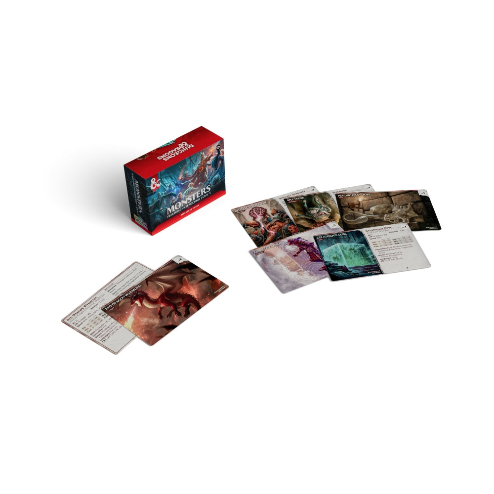 Dungeons & Dragons | Reference Cards | Monsters - Fearsome and Ferocious (CR 0-5)