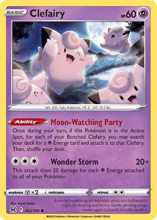 Clefairy 062/196 - SWSH11 Lost Origin