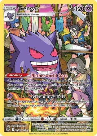 Gengar TG06 - Holofoil SWSH11 Lost Origin Trainer Gallery - Ultra Rare
