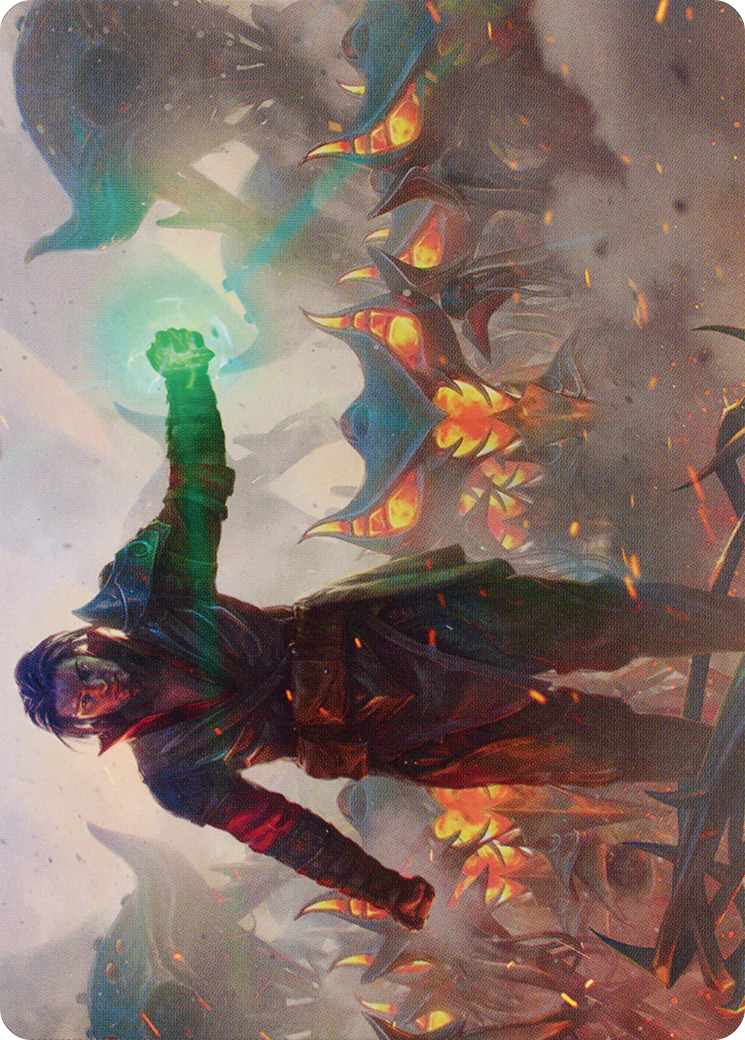 Mishra, Eminent One // Mishra, Eminent One (ABRO-054) - The Brothers' War Art Series (Borderless) Foil