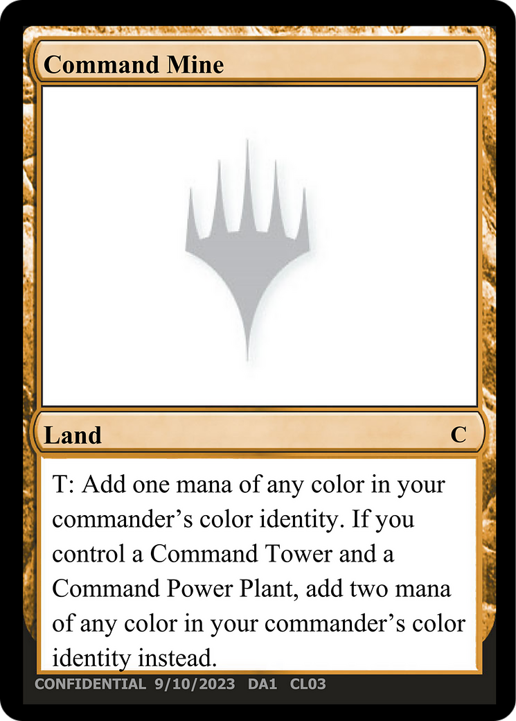 Command Mine (DA1-CL03B) - Unknown Event