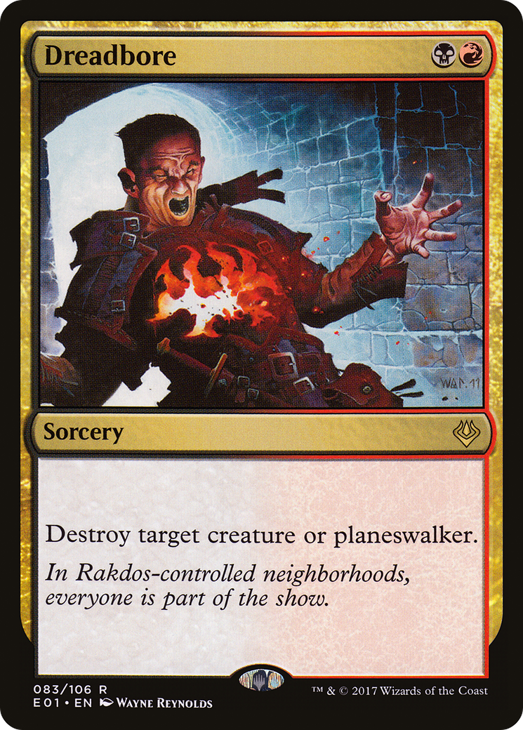 Dreadbore (E01-083) - Archenemy: Nicol Bolas
