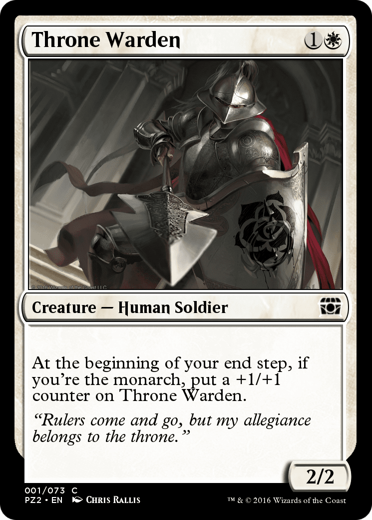 Throne Warden (PZ2-001) - Treasure Chest Foil