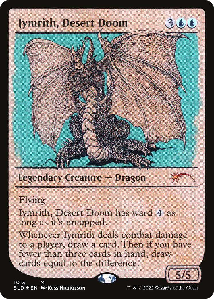Iymrith, Desert Doom (SLD-1013) - Secret Lair Drop Foil