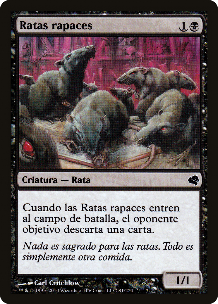 Ravenous Rats (PS11-081) - Salvat 2011