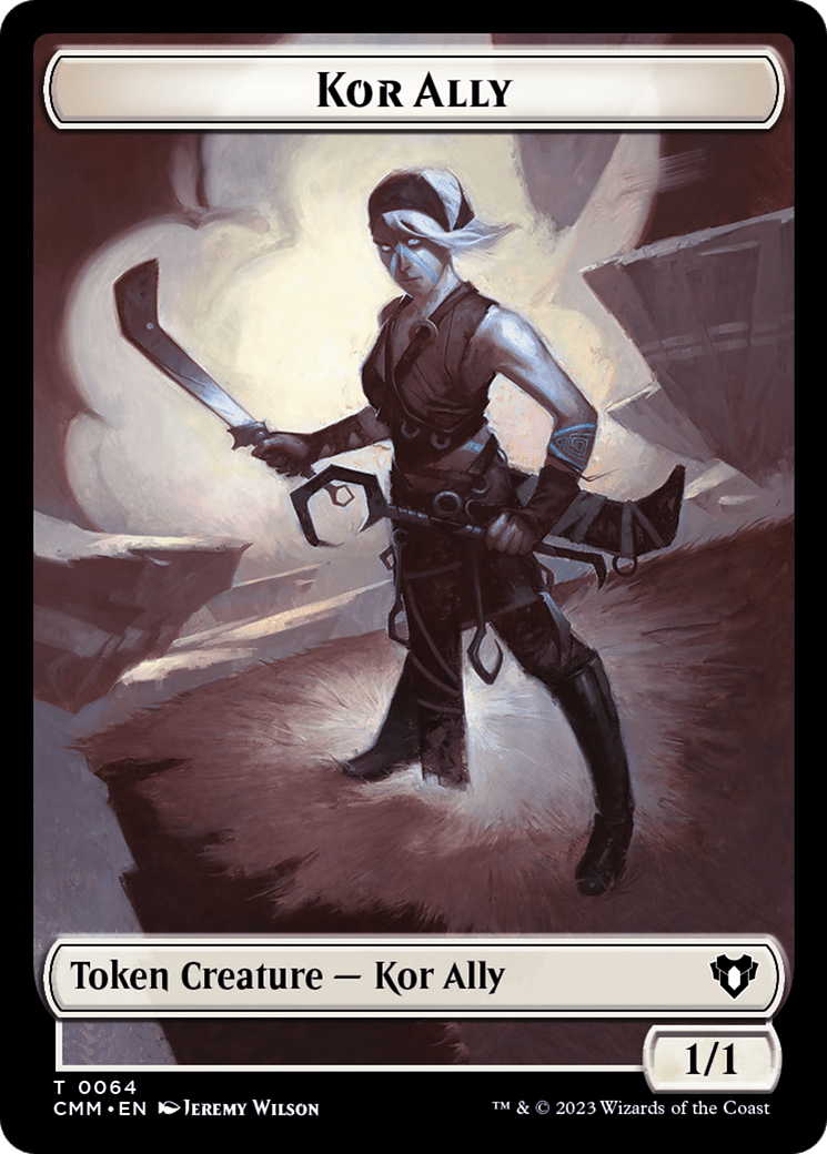 Kor Ally (TCMM-064) - Commander Masters Tokens