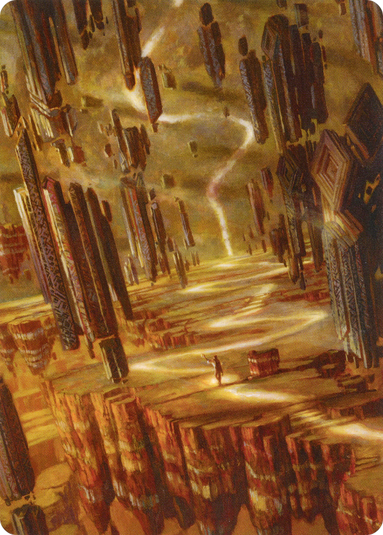 Brightclimb Pathway // Brightclimb Pathway (AZNR-023) - Zendikar Rising Art Series (Borderless) Foil