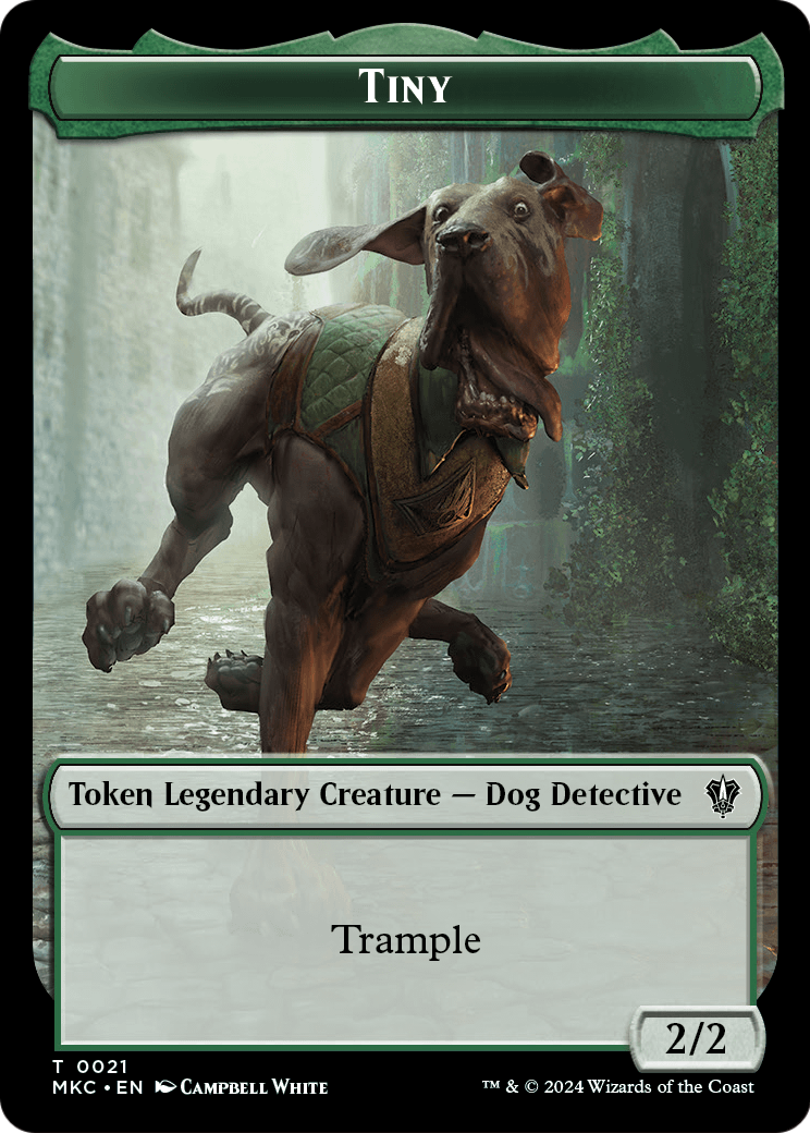 Tiny (TMKC-021) - Murders at Karlov Manor Commander Tokens Foil