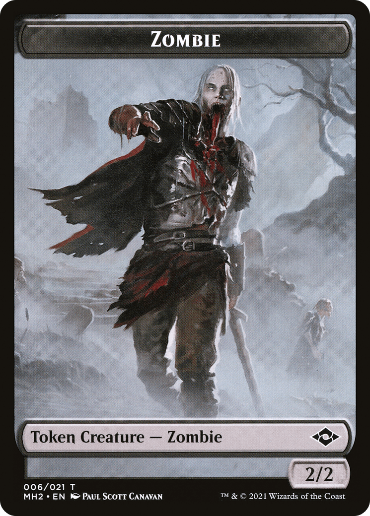 Zombie (TMH2-006) - Modern Horizons 2 Tokens Foil