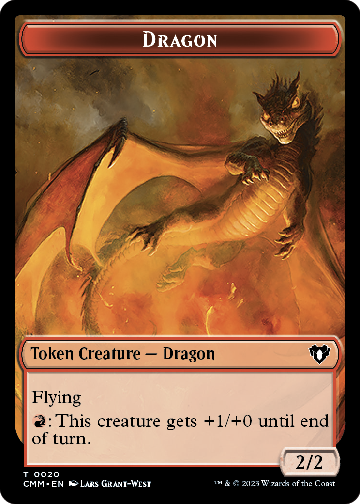 Dragon (TCMM-020) - Commander Masters Tokens Foil
