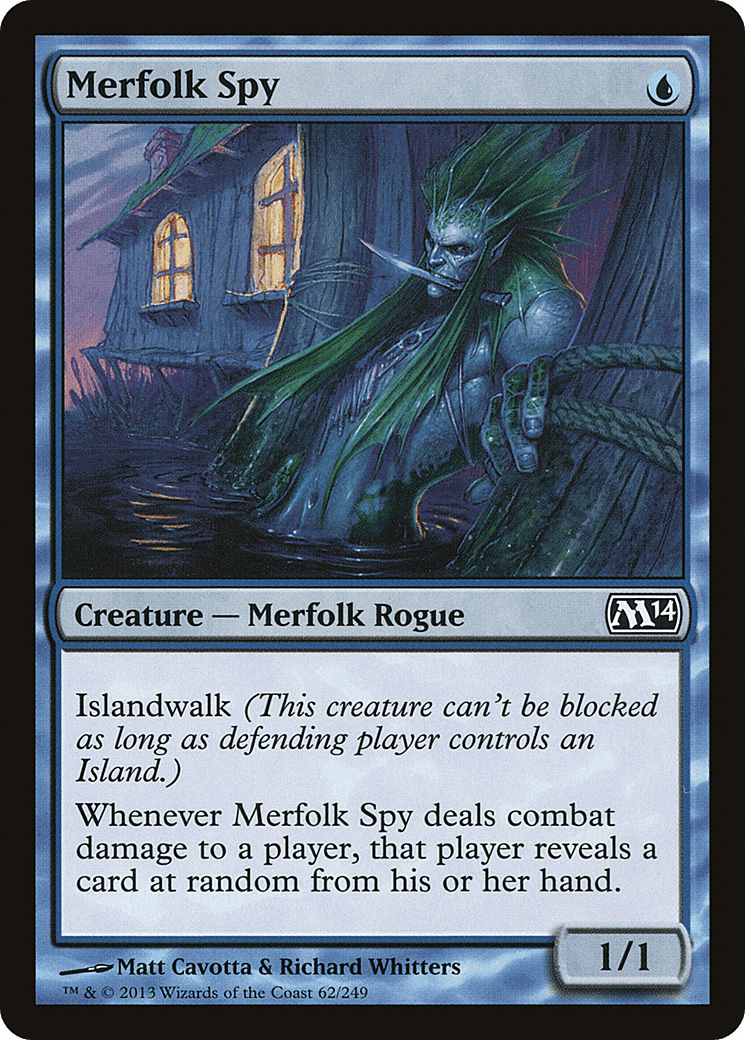 Merfolk Spy (M14-062) - Magic 2014