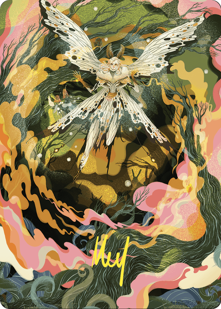 Greater Auramancy // Greater Auramancy (AWOE-061) - Wilds of Eldraine Art Series (Borderless)