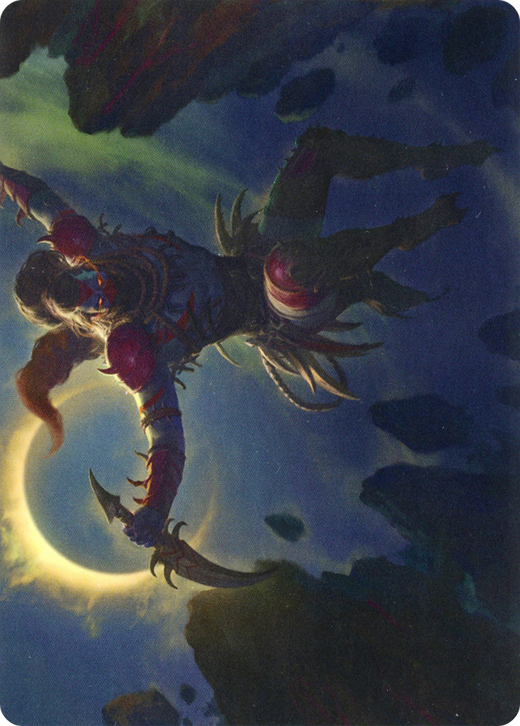 Nighthawk Scavenger // Nighthawk Scavenger (AZNR-058) - Zendikar Rising Art Series (Borderless)