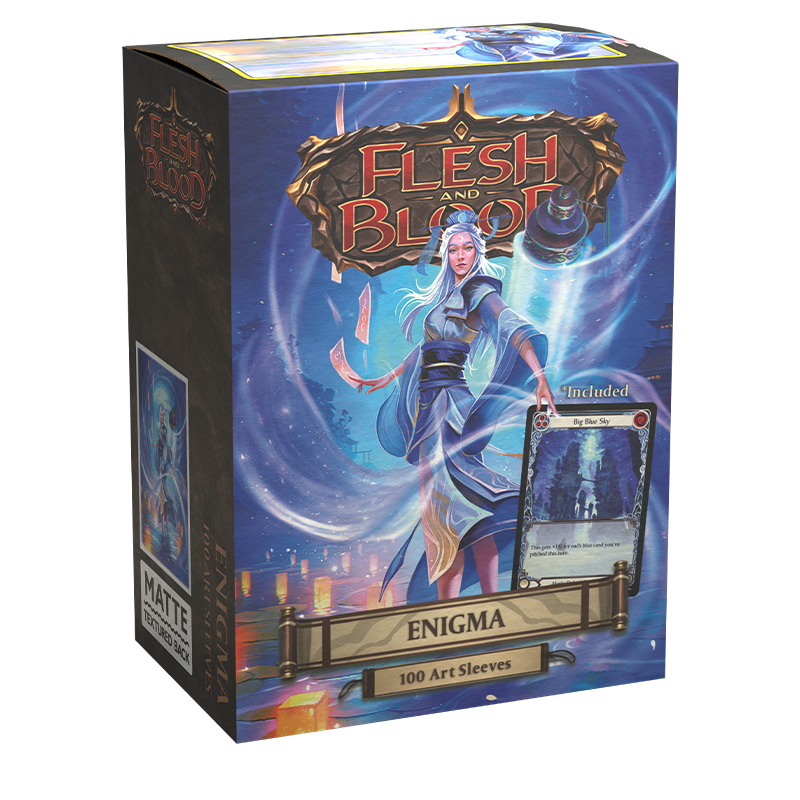 Dragon Shield | Standard Size Sleeves | 100ct | Enigma (Flesh and Blood Matte)