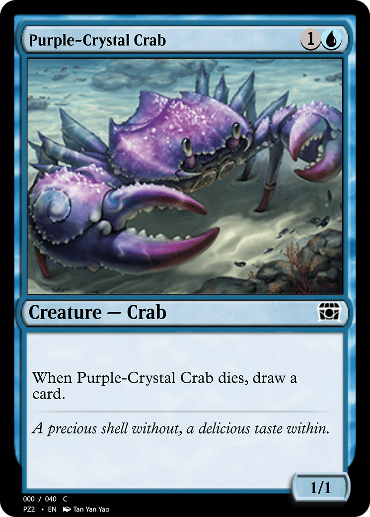 Purple-Crystal Crab (PZ2-70813) - Treasure Chest