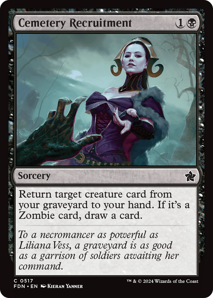 Cemetery Recruitment (FDN-517) - Foundations