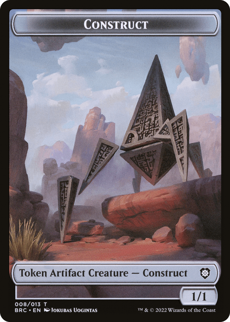 Construct (TBRC-008) - The Brothers' War Commander Tokens Foil