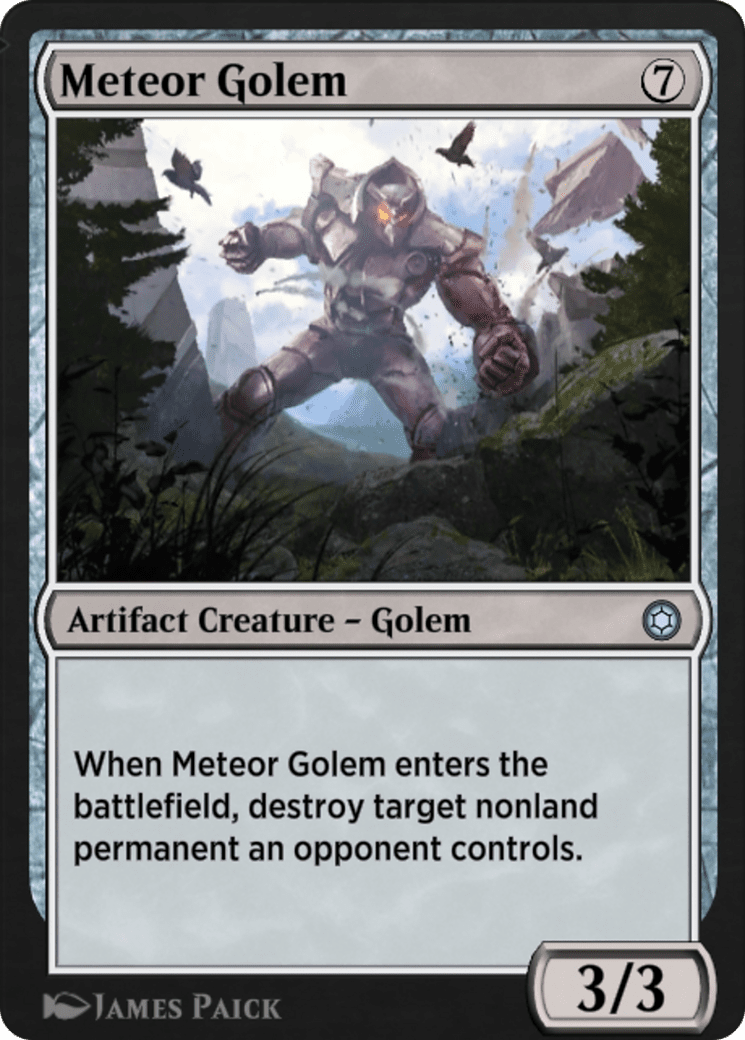 Meteor Golem (HBG-260) - Alchemy Horizons: Baldur's Gate