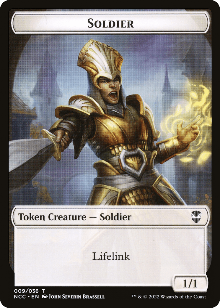 Soldier (TNCC-009) - New Capenna Commander Tokens