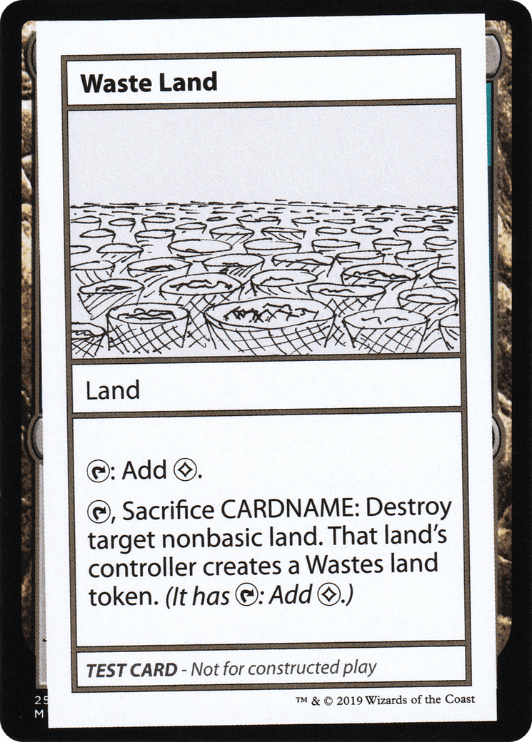 Waste Land (CMB2-121) - Mystery Booster Playtest Cards 2021