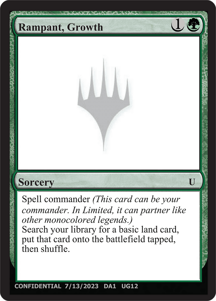 Rampant, Growth (DA1-UG12) - Unknown Event