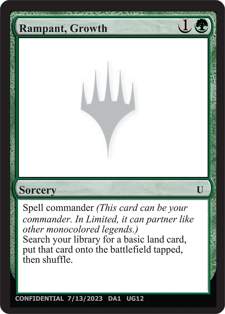 Rampant, Growth (DA1-UG12) - Unknown Event