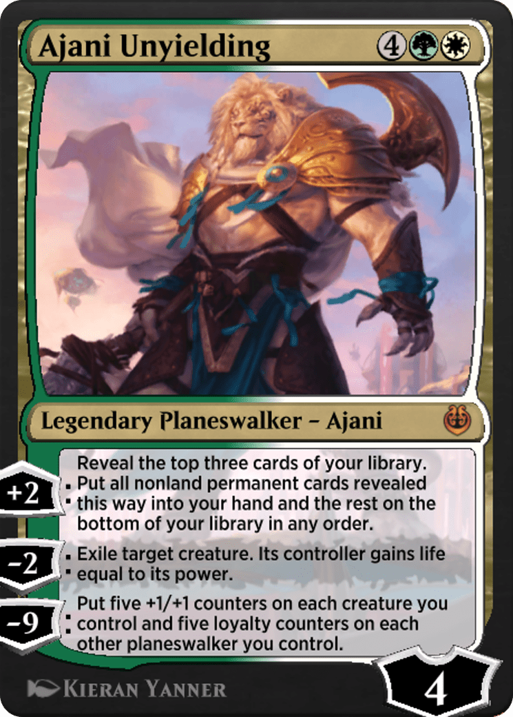 Ajani Unyielding (KLR-188) - Kaladesh Remastered