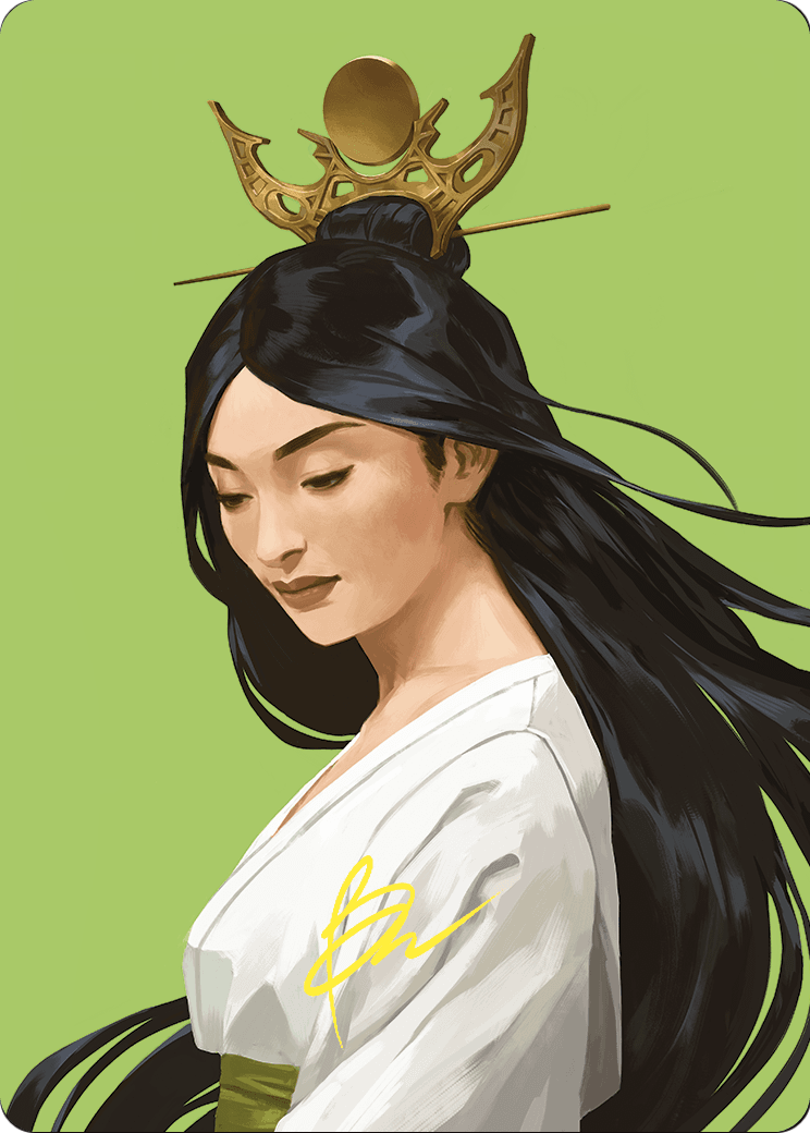 Azusa, Lost but Seeking // Azusa, Lost but Seeking (ACMM-056) - Commander Masters Art Series (Borderless)